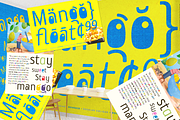 UT Ayonah - A Playful Display Font, a Sans Serif Font by Universitype (Thumbnail 6 of 14)