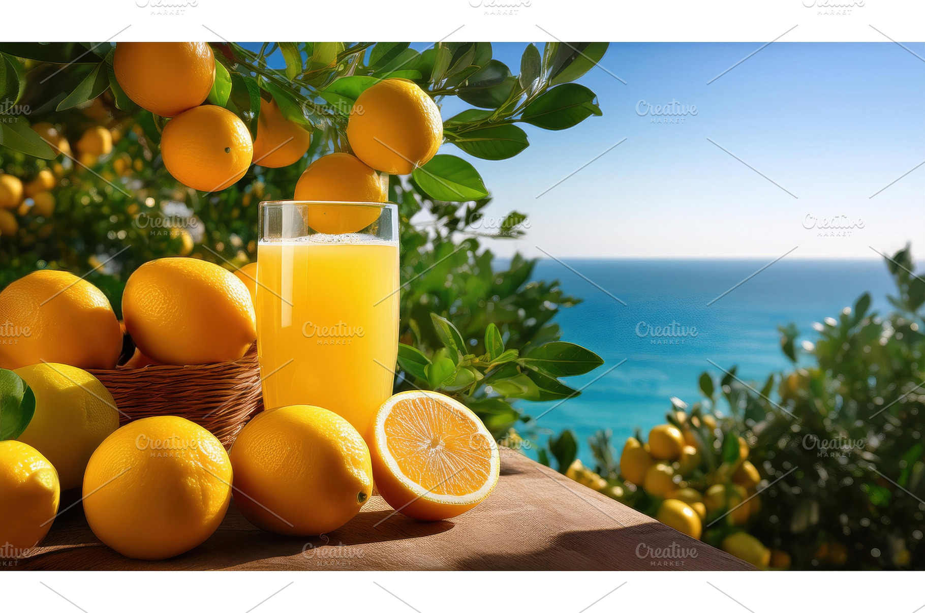 A glass of freshly squeezed orange, a Food & Drink Photo by Igor Tichonow