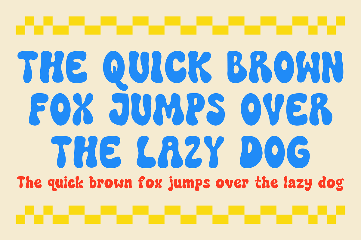 Jokira - Retro Groovy Font, a Symbol Font by Indotype Foundry (Photo 2 of 10)