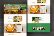 Cafe Canva Website Template, a Websites & App Template by MiavoDesign (Thumbnail 2 of 5)