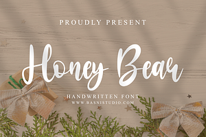 Honey Bear Handwritten Font