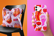 Passion - Bright Love Collection, a Decorative Illustration by Leila Divine (Thumbnail 2 of 13)