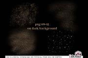 Gold Glitter Overlays Sublimation, a Decorative Illustration by EdeniaArtStudio (Thumbnail 8 of 15)