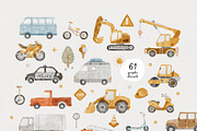 Cars Kids Collection, a Transportation Illustration by tatiletters (Thumbnail 9 of 10)
