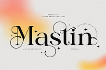 Mastin Elegant Ligature Serif Font