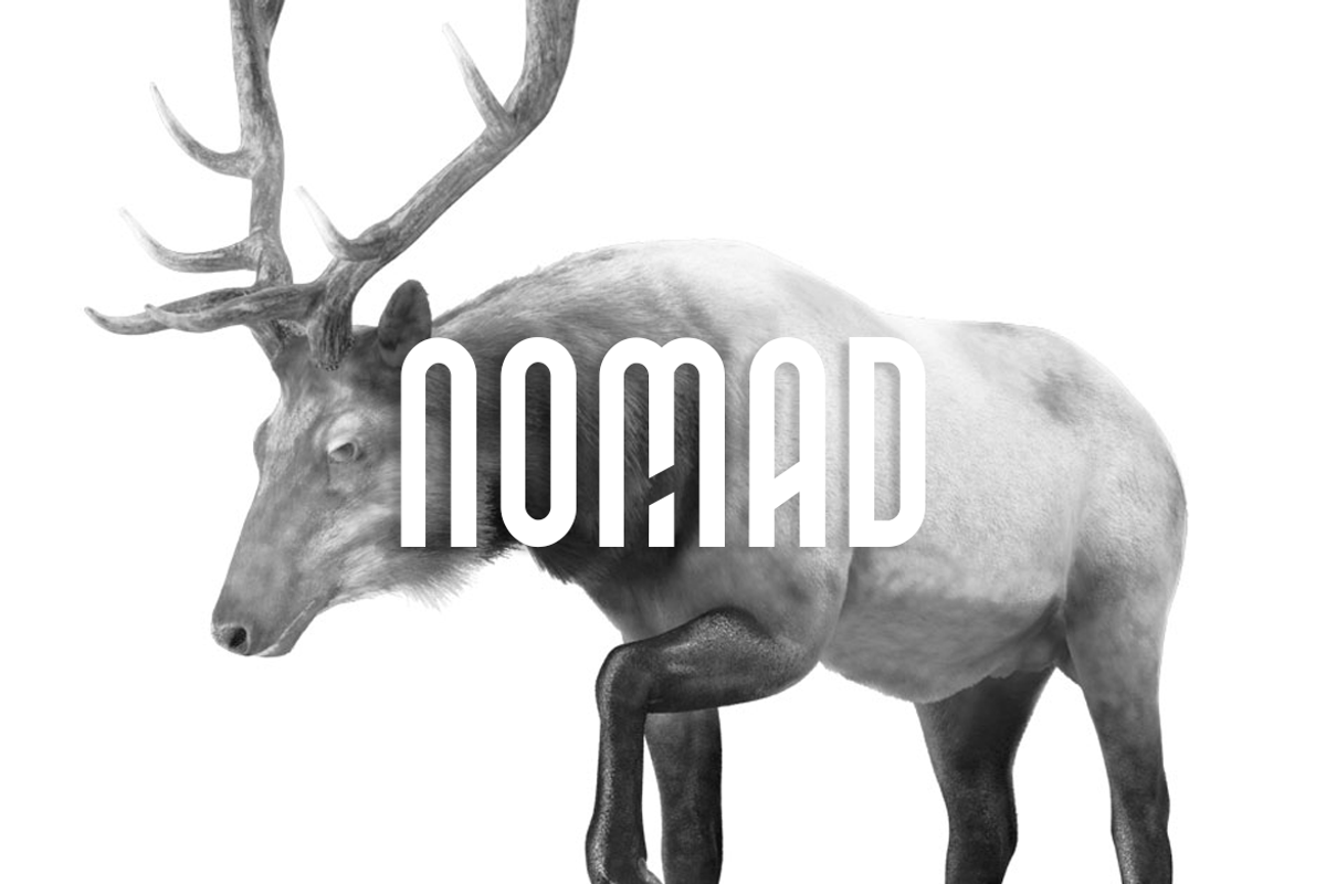 NOMAD - Unique Display Typeface