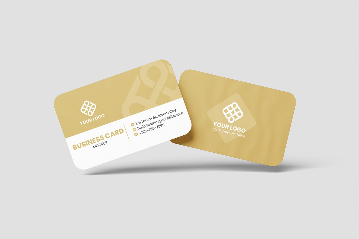Business Card Mockup, an Advertising Mockup by Hazzpro_Std (Photo 3 of 5)