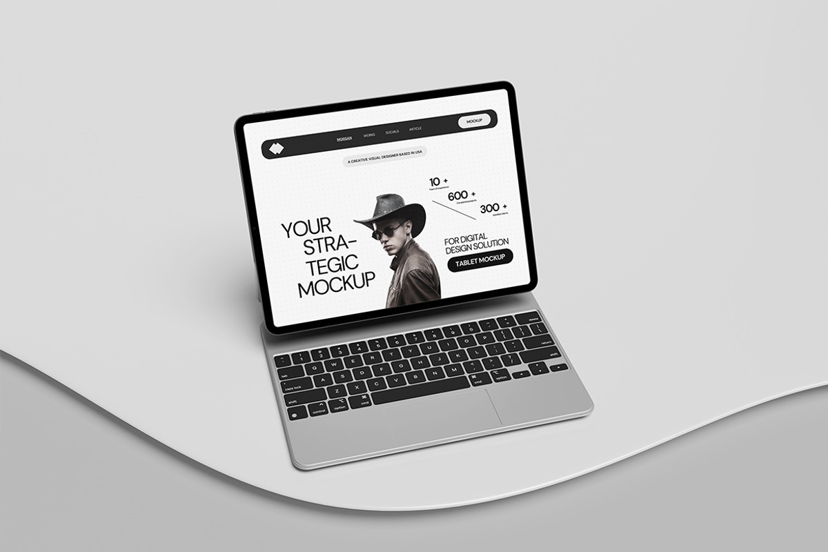 Tablet Mockup, an iPad Mockup by swsi-studio (Photo 4 of 5)