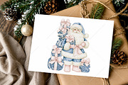 Watercolor Chinoiserie Christmas PNG, a Seasonal Illustration by Canvas Craft (Thumbnail 10 of 10)