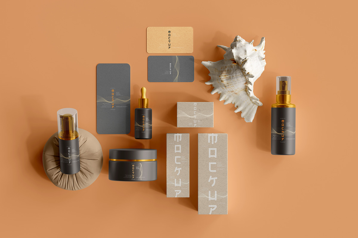 100+ Cosmetic Branding Mockups, a Cups & Container Mockup by pmvch (Photo 2 of 102)