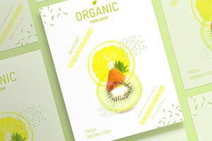 Posters Organic Food