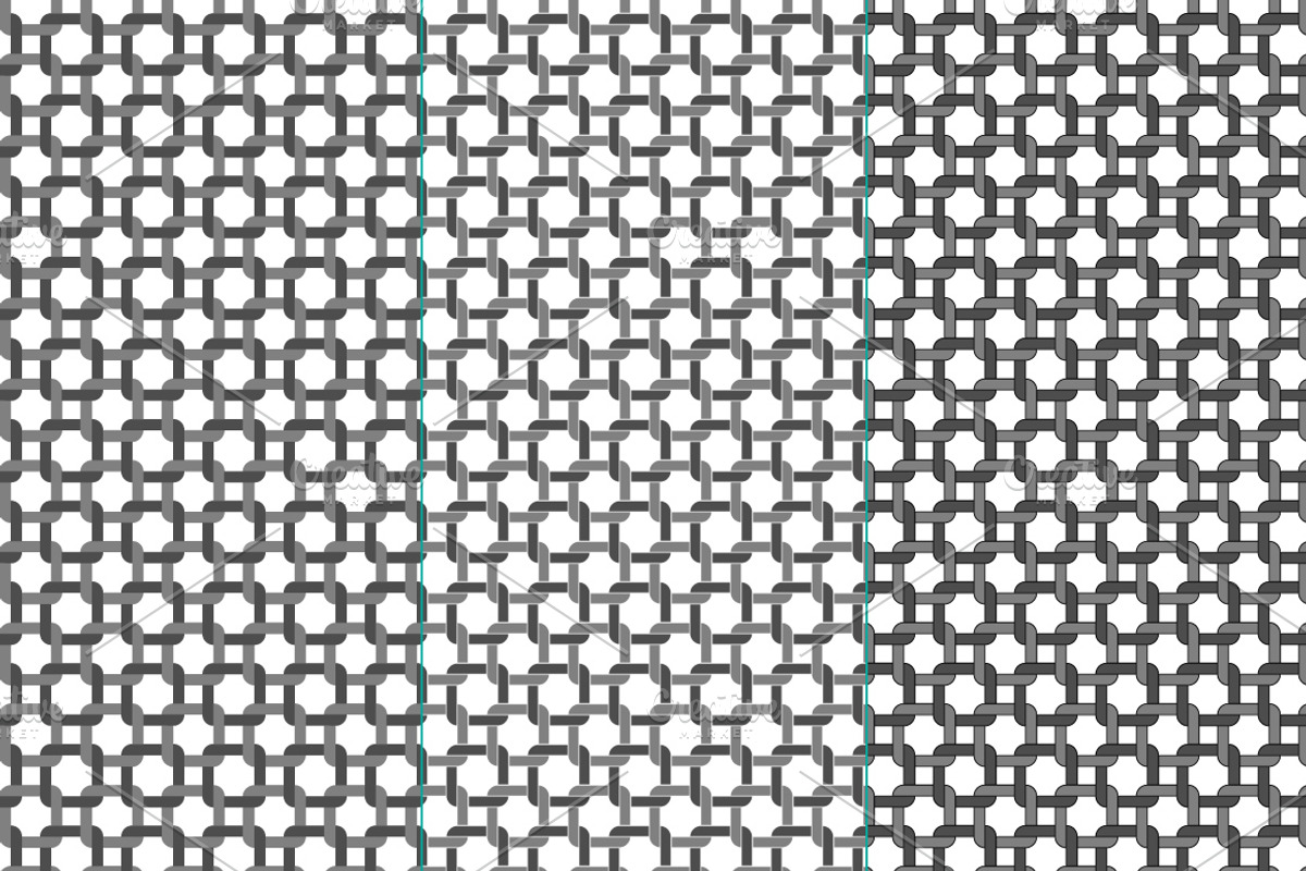 Square Rope Lattice Patterns, a Pattern Graphic by Melissa Held Designs (Photo 3 of 4)