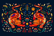 New Year & Christmas collection, a Seasonal Illustration by MoleskoStudio (Thumbnail 35 of 38)