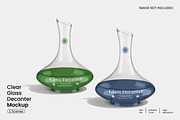 Decanter Mockup, a Household Mockup by Unerispace (Thumbnail 1 of 3)