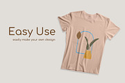 Lush modern tropical illustration, a Decorative Illustration by Dawnside Graphic (Thumbnail 9 of 11)