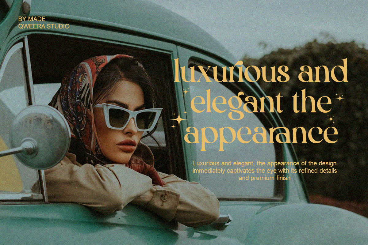 Violetta Estrada - Elegant Luxury, a Serif Font by Qweera Studio (Photo 8 of 12)
