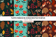 Cosy Autumn Seamless Papers, a Pattern Graphic by illuztrate (Thumbnail 5 of 5)