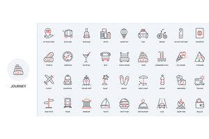 Traditional food & dishes icons, a Transportation Illustration by Lemberg Vector