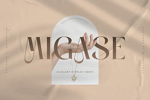 Migase Elegant Modern Display Serif