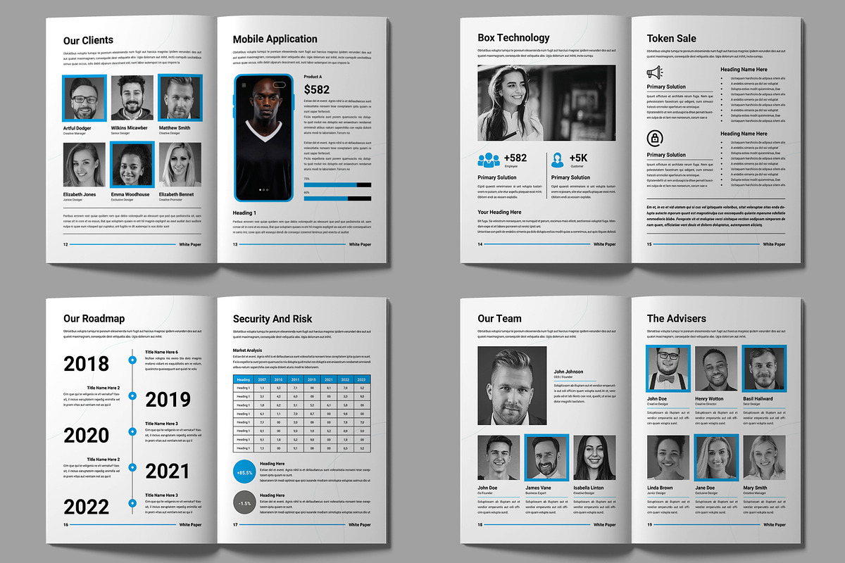 White Paper Design