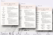 Sales Resume + Cover Letter format, a Resume Template by HIRED Design Studio (Thumbnail 3 of 11)