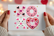 Xoxo Latch Hook Yarn Crochet, an Illustration by Canvas Craft (Thumbnail 6 of 7)