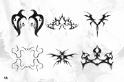 Dark Gothic Ornament, an Object Graphic by PopotLane (Thumbnail 4 of 7)