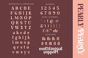 Pearly - Modern Vintage Font, a Serif Font by Airotype (Thumbnail 12 of 15)