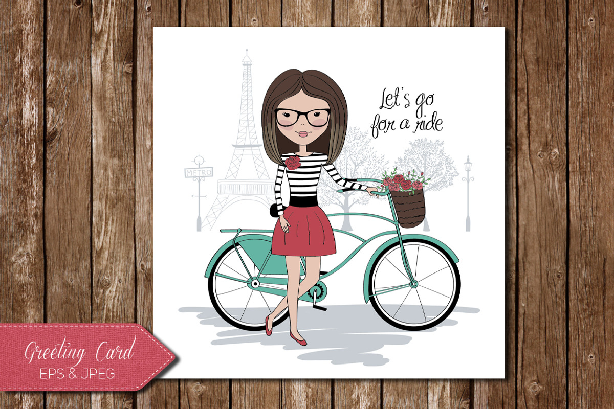Paris Collection, a Background Graphic by Alina Tsesarskaya (Photo 3 of 5)