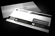 Black & White Creative Business Card, a Business Card Template by Shishir Khan (Thumbnail 2 of 3)