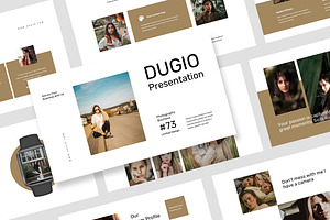 Dugio : Photo Business Powerpoint, a Presentation Template by Punkl Camp
