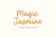 Magic Jasmine Font, a Handwritten Font by Timurtype (Thumbnail 1 of 7)
