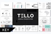Tello Minimal Keynote Template, a Presentation Template by Rystudio (Thumbnail 1 of 6)