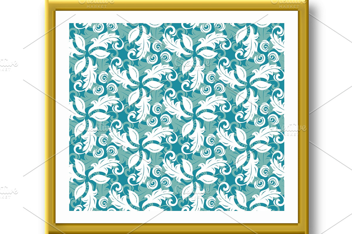 Floral Fine Seamless Pattern, a Pattern Graphic by FineArtStudio (Photo 2 of 3)