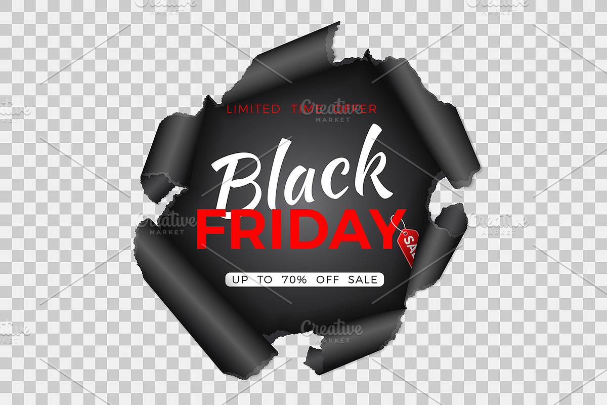 Black Friday Sale Banners, a Decorative Illustration by TAlex (Photo 4 of 6)