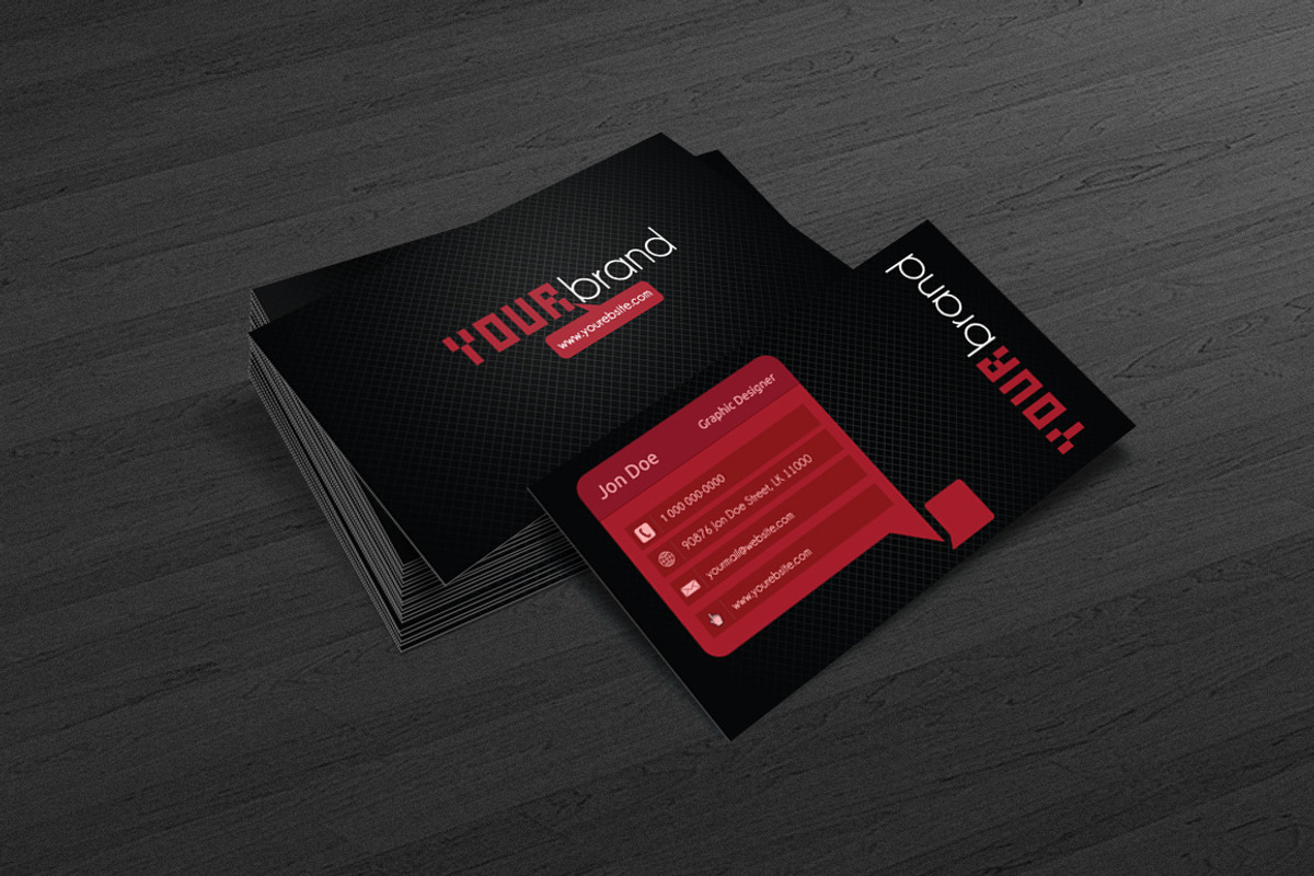4 Variant Business Card, a Business Card Template by Seyyahil (Photo 5 of 5)