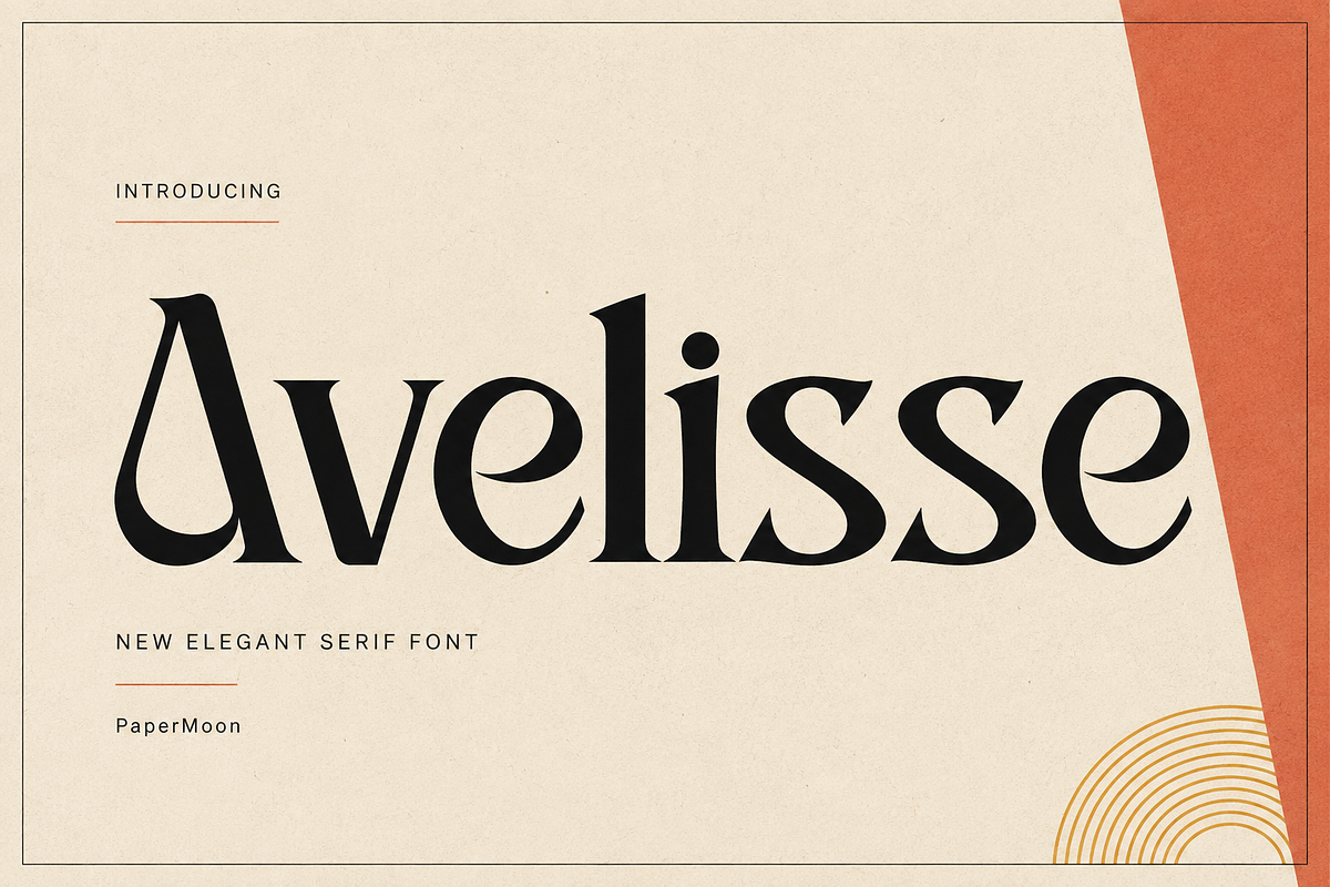 Avelisse - Modern Luxury Serif Font, a Serif Font by PaperMoon (Photo 10 of 10)
