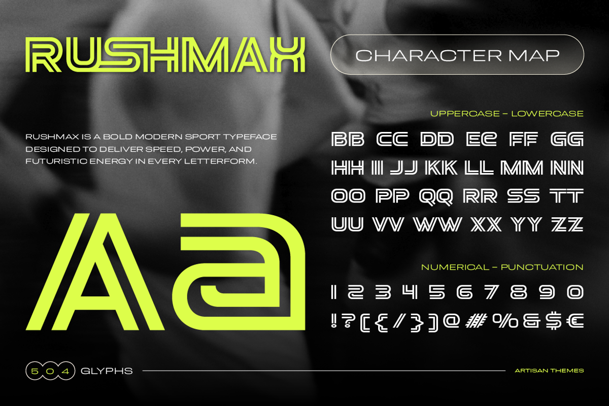 Rushmax, a Sans Serif Font by Artisan Themes (Photo 2 of 11)