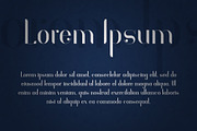 Indigo Typeface - 6 Weights, a Font by VP Fonts (Thumbnail 3 of 10)