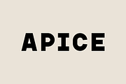 Apice – Font Family, a Font by Stefano Giliberti (Thumbnail 1 of 10)