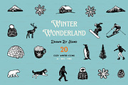 Winter Wonderland Icons, a Solid Icon by BirDIY Design (Thumbnail 2 of 12)