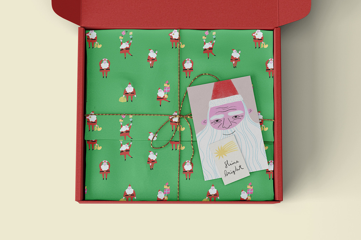 Christmas Festive Gang, a Seasonal Illustration by Annakniaz (Photo 8 of 15)