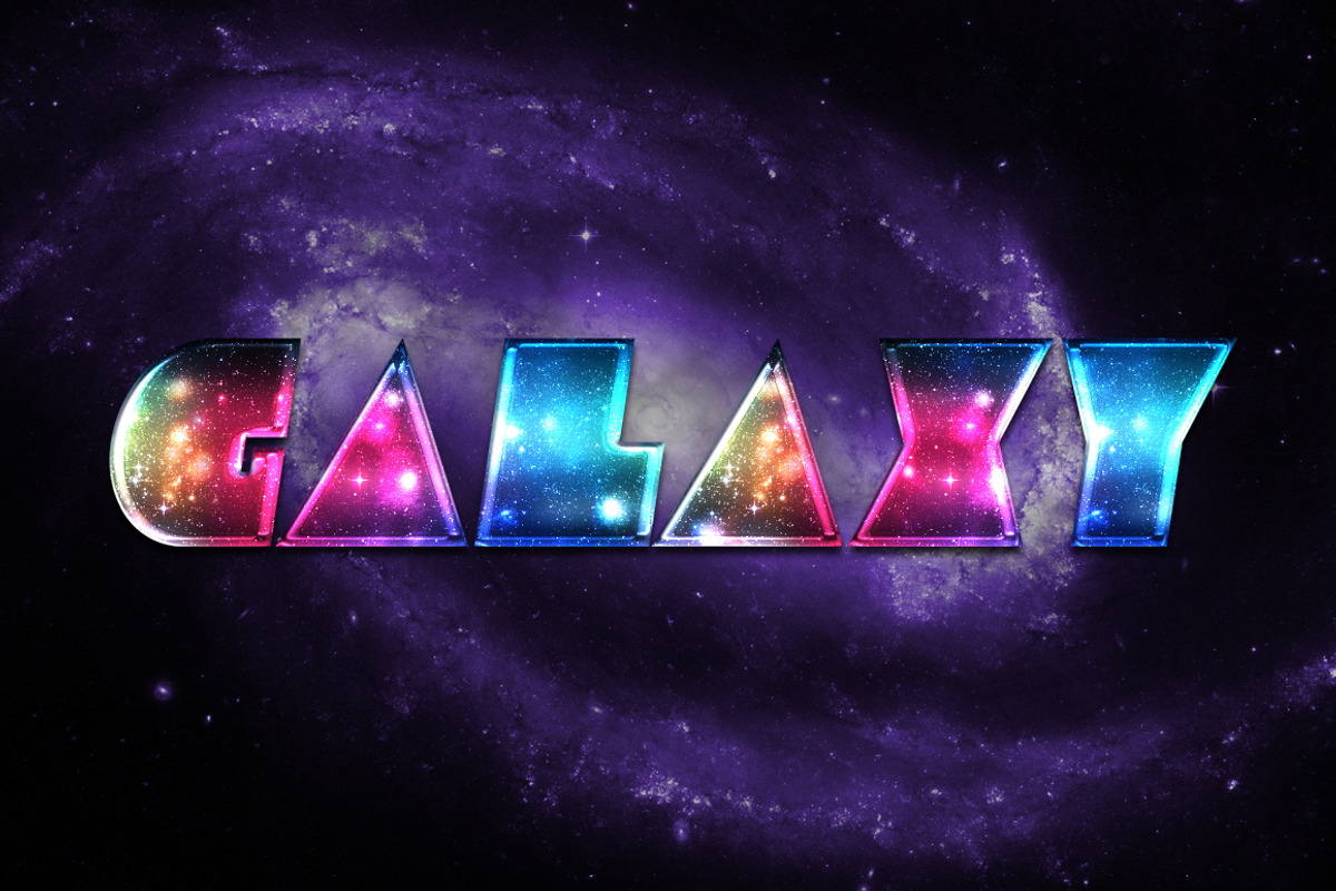 Galactic Photoshop Layer Styles, a Layer Style Add-On by Creativenauts (Photo 1 of 6)