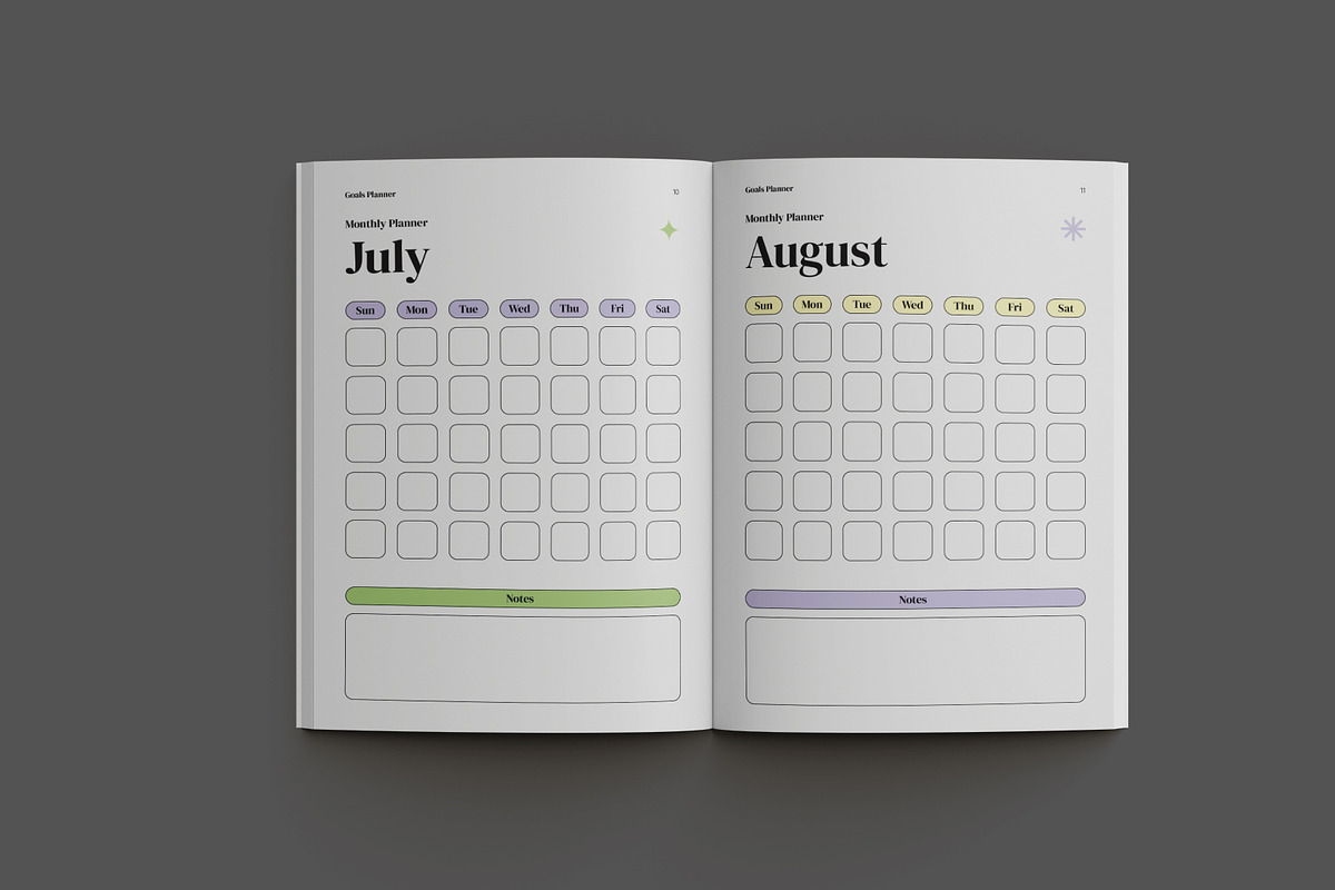 White Simple Planner Book, a Stationery Template by Neermana (Photo 11 of 12)
