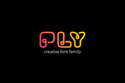 PLY font family, a Font by Sentavio (Thumbnail 1 of 7)