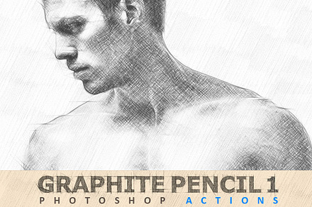 Graphite Pencil 01 Photoshop Actions