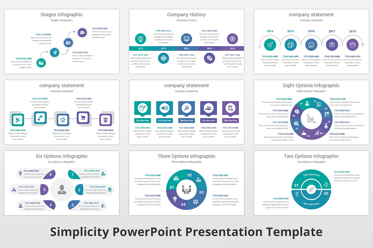 Simplicity PowerPoint Template, a Presentation Template by GraphicStan (Photo 12 of 24)