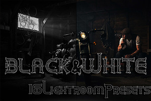 Black & White Pro Lightroom Presets, an Action Add-On by Design by Mirko