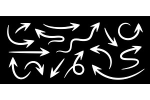 Arrow set collection, symbols, an Illustration by Foxys Graphic