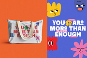 Kindly Bolde - Bold Retro Font, a Sans Serif Font by Haps Space (Thumbnail 10 of 17)